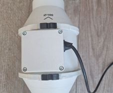 Hon&Guan HF-100P 100mm Inline Duct Fan / Extractor Fan