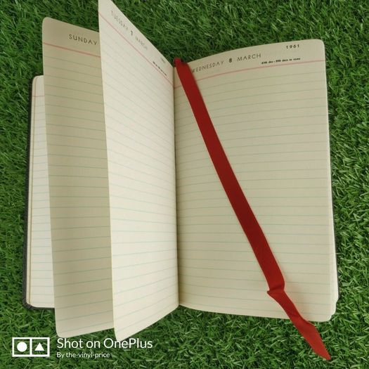 Vintage 1961 Pandick Press Diary
