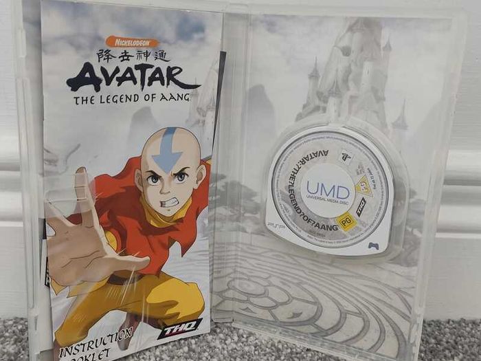 Avatar The Legend of Aang PSP UMD