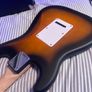 squire by fender debut Stratocaster in 2 tone sun burst with fender amp Image 6