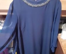 Woman navy dresse