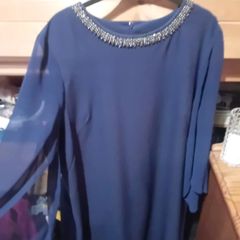 Woman navy dresse