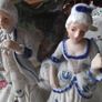 A Pair of Blue/White18th Century  Couple Image 3