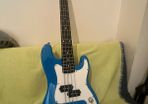 Limited edition royal blue base guitar