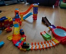 Toot toot track set with cars