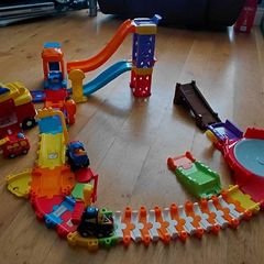 Toot toot track set with cars