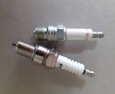 Spark plugs for ride on mower Long and short.
