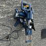 Mac Allister 1400W Sliding Mitre Saw  Light domes Image 3