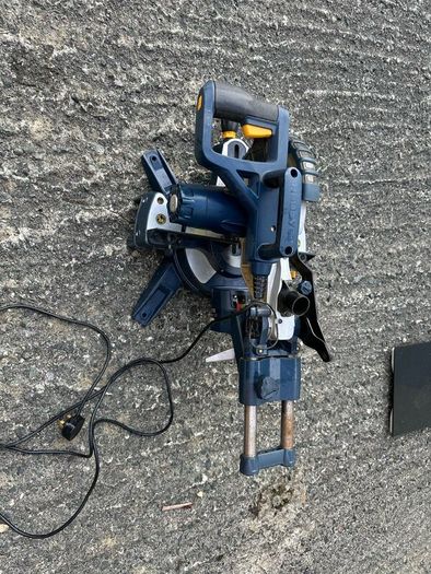 Mac Allister 1400W Sliding Mitre Saw  Light domes