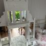 shabby chic over the mantle mirror Image 5