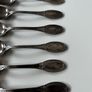 Vintage Italian Solid 800 Silver Espresso Teaspoon  Set (Boxed, Ricci 30 AL) 1944-1968 Image 5