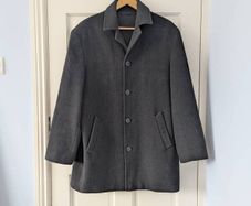 Jon Braye Wool Cashmere and Wool Mix Overcoat