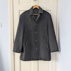 Jon Braye Wool Cashmere and Wool Mix Overcoat