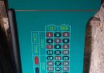 Roulette Table. Wheel and Chips