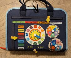 Education busy board book