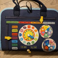 Education busy board book