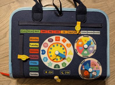 Education busy board book