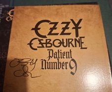 OZZY OSBOURNE- Patient Number 9 -Autographed by Ozzy!