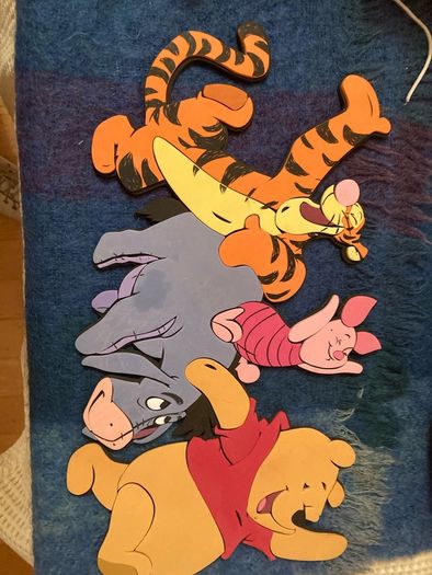 Wall Foam Poster  Pooh Bear and Friends.