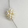 Silver AAA Fresh Water Pearl Necklace (70.00 Ct) - Sterling Silver Image 4