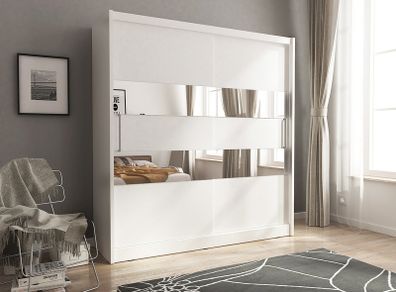 Maja II 200cm Wardrobe @ J&D Furniture