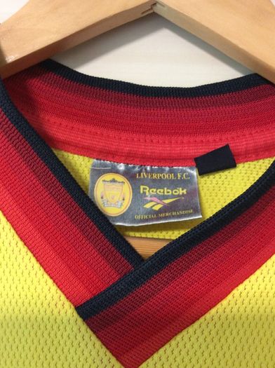 Liverpool Jersey. Official Reebok Mens Away Season 1997-1998. Original From The Time. Not A Modern Day Remake.