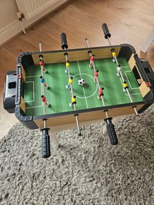 2-in-1 Football and Air Hockey Table Top