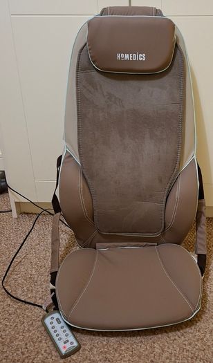 HoMedics ShiatsuMax Cocoon - Electric Heated Shiatsu Back Massager