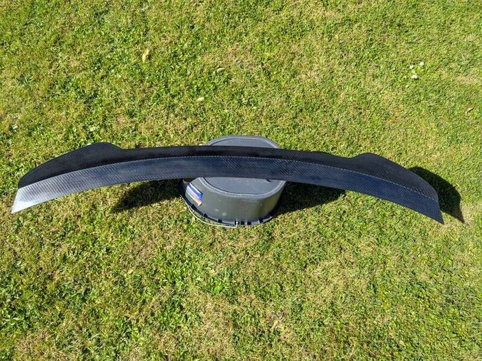 Real Carbon Fiber Rear Trunk Lid Spoiler Wing fit For Audi A7 S7 2013-2017