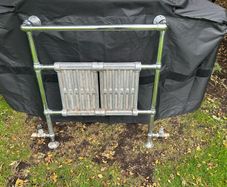 Antique towel rail