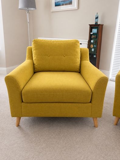 OLTEN 3 Seater Sofa and Matching Armchair