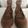 Alaia lace up flat sandals Image 2