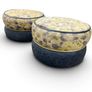 Vintage Pouffes x 2 - Leopard Print Image 7