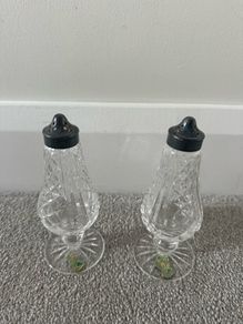 waterford crystal salt and pepper set
