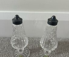 waterford crystal salt and pepper set