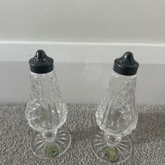 waterford crystal salt and pepper set