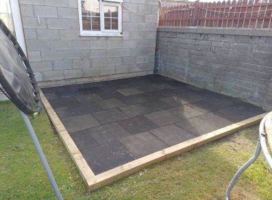 Rubber Playground Tiles