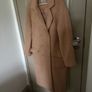 ASOS oversized coat size 10 in pale caramel Image 9