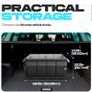 Car Boot Organiser, Collapsible Multi Compartment SUV Organizer, Foldable Storage for Car Accessories for Women Men, 600D Oxford, Non Slip Bottom, Securing Straps, Soft Cover (50L) Image 4