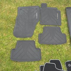 Rubber mats and boot tray