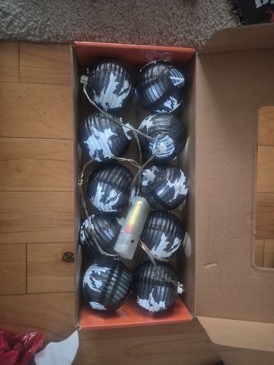 10 led lantern lights