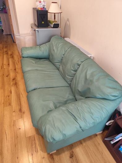 leather couch
