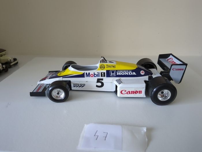 Vintage Bburago 1:24 Williams FW08C F1 Diecast - Nigel Mansell "Red 5" - Made in Italy