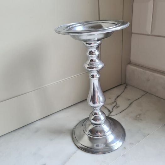 Silver Candle Holder