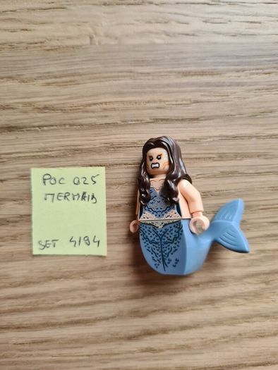 lego poc025 mermaid, set pirates of caribbean 4194