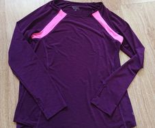 Sport Burgundy Top  Size 10
