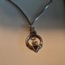 ladies silver chain and pendant Image 3