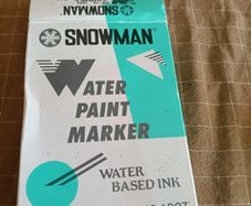 Set of Water Paint Markers Purple
