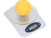 New Digital LCD Glass Electronic Kitchen Weighing Balance Scale 5kg / 1g #1234