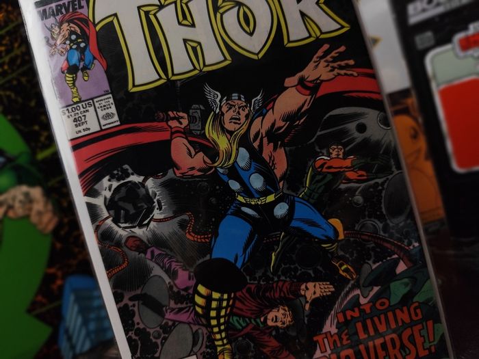 The Mighty Thor ! Issue #407 ! Eric Masterson Learns Thor's Secret Identity ! Bronze Age Comic from 1989 ! by Marvel !